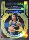 Ja Morant 2021-22 Obsidian SUPERNOVA YELLOW FLOOD PARALLEL Insert Card SSP no.2