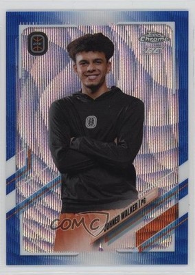 2021 Chrome OTE Overtime Elite Blue Wave Refractor 45/99 Johned Walker #80 11pj