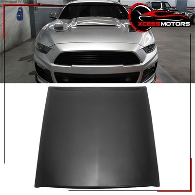 For 15-17 Ford Mustang GT Style Front Hood Scoop Bonnet Air Single Vent Cover