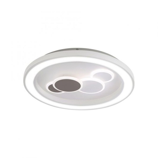 Led Deckenleuchte Weiß Schwarz Wohnzimmer KüChe Ø60 Cm 3000 K Deckenlampe BüRo-image