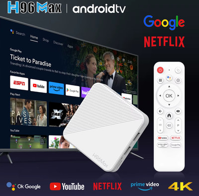 H96 Max 2GB 16GB Android Smart TV Box Ultra HD 4K Media Player WLAN LAN