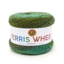 , Muticolor Ferris Wheel Yarn for Knitting, Crocheting, and Crafts, Evergreen...