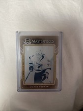 2015-16 Upper Deck The Cup Victor Hedman Printing Plate 1/1 Cyan Plate CUP-83