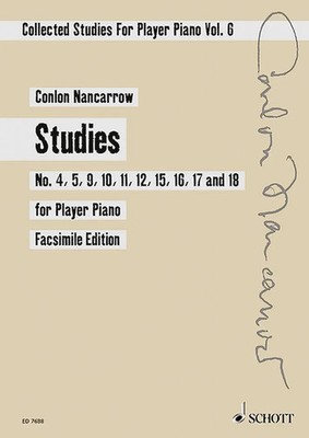 Conlon Nancarrow | Collected Studies for Player Piano Vol. 6 (1989) | Buch