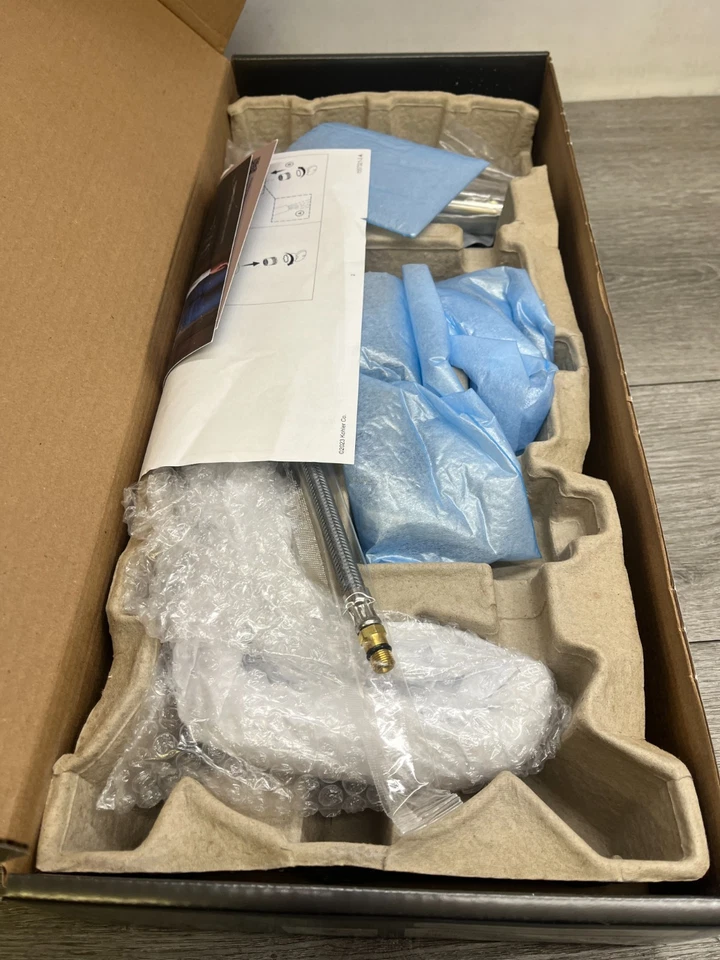 Kohler Castia K-35908-4-SN Widespread Bathroom Sink Faucet Polished Nickel - Image 2 of 4