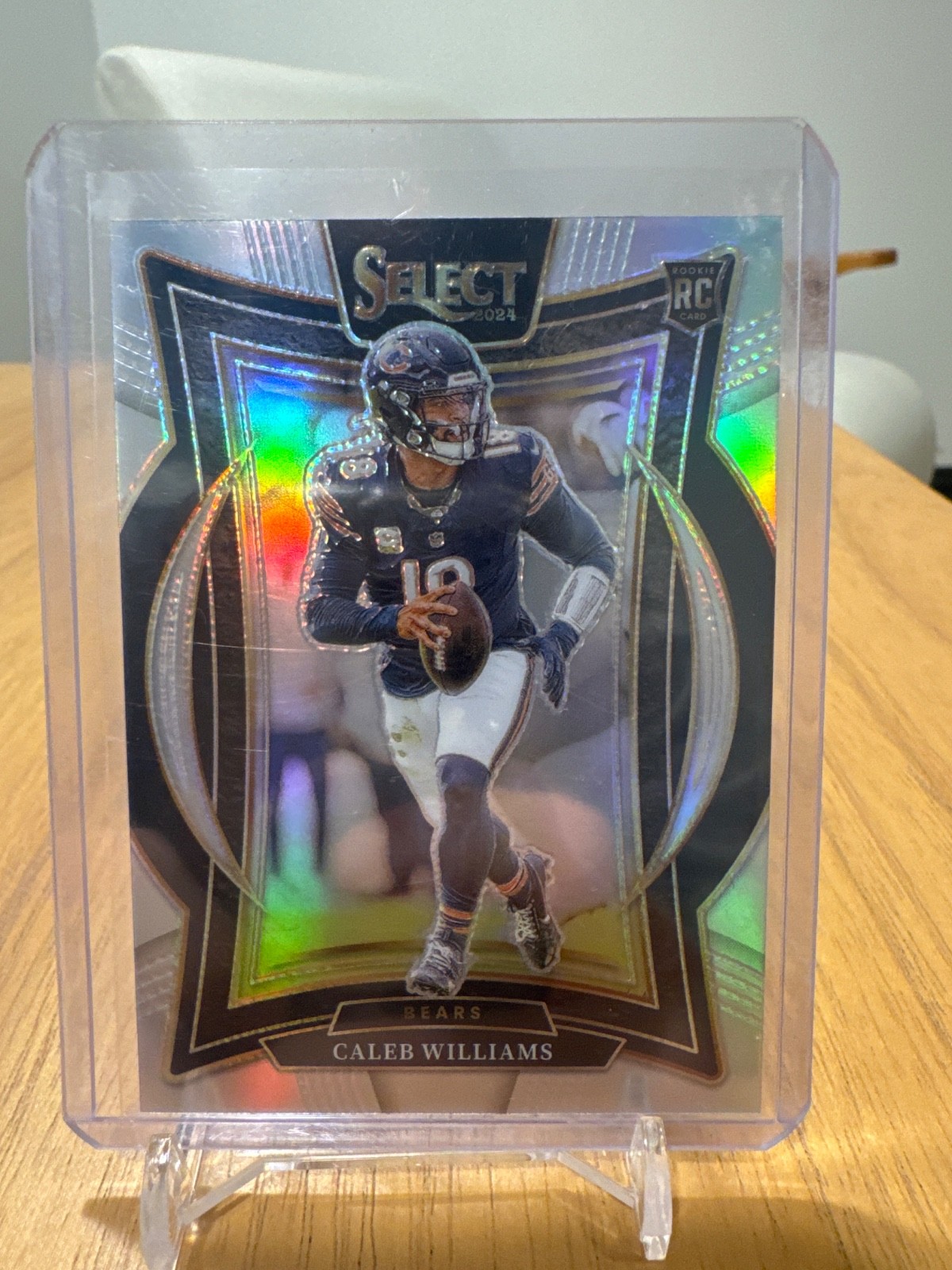 2024 Panini Select - Concourse Caleb Williams #25 Silver Prizm (RC)