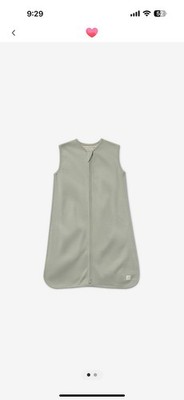 Tiny Kind Wearable Organic Blanket 1.0tog Sage