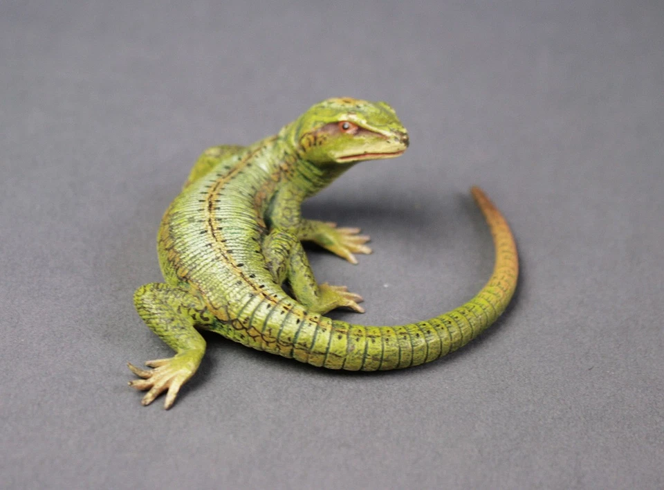 Wiener Bronze. Eidechse. Kleinplastik. Tierfigur. Miniatur. - Bild 2 von 4