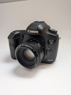 Canon EOS 5D Mark III Digital SLR Camera, Bundle, Low Shutter (7k)