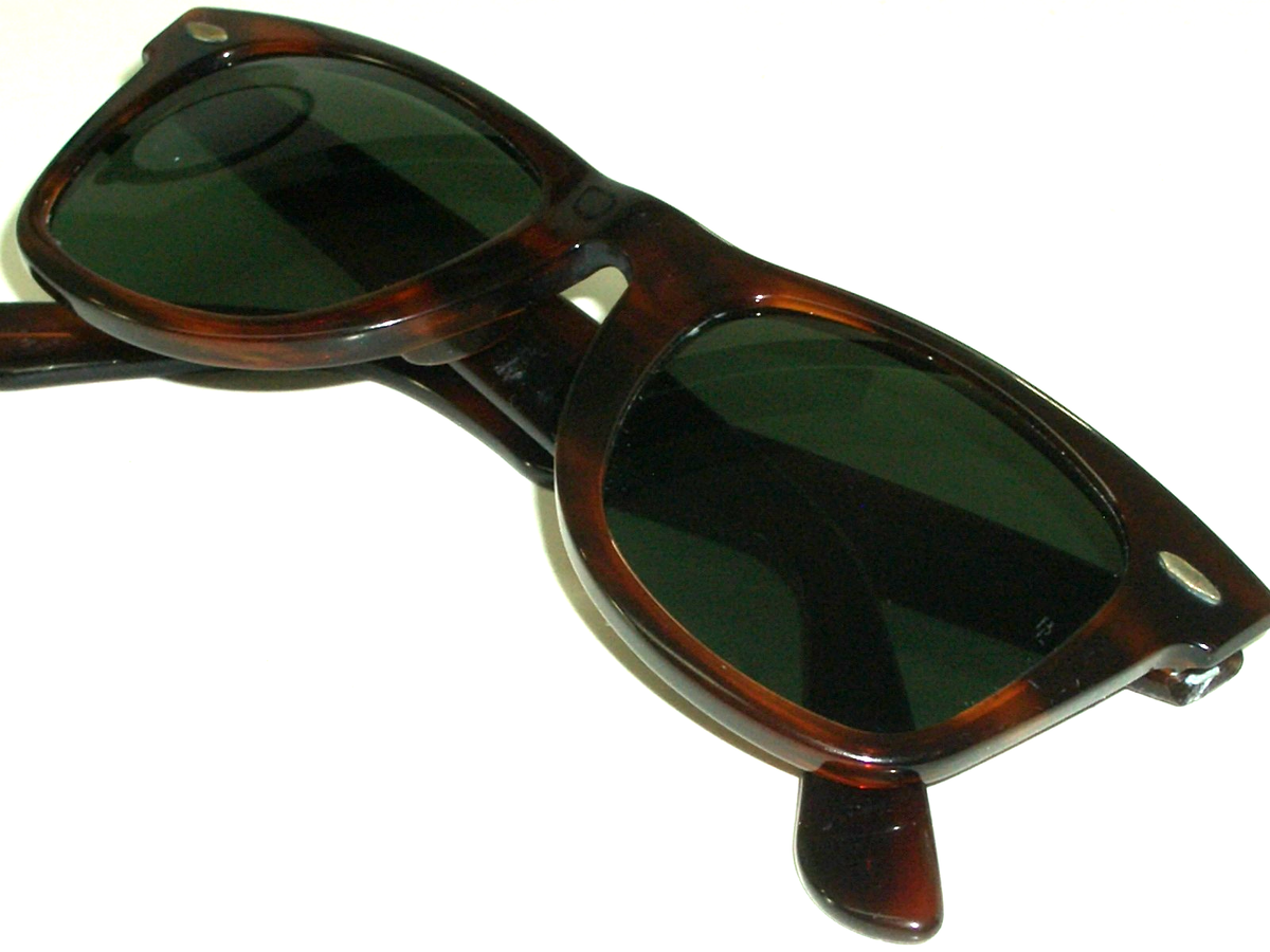 ビンテージ　B&L Ray-Ban Wayfarer II Vintage B&l Ray-Ban L2052 Xqas G15 UV Mock Tortoise Wayfarer 5022