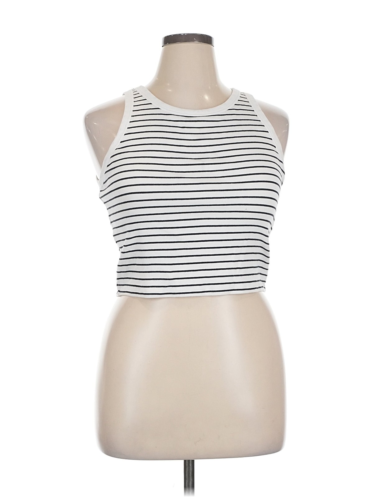 Uniqlo Women White Tank Top XL