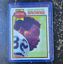 1979 Topps Ozzie Newsome Rookie Card #308 Cleveland Browns HOF RC. rookie card picture