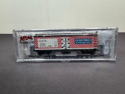 Atlas N Scale Train 41492 Wood Reefer Car RALSTON PURINA CO MRS 5592