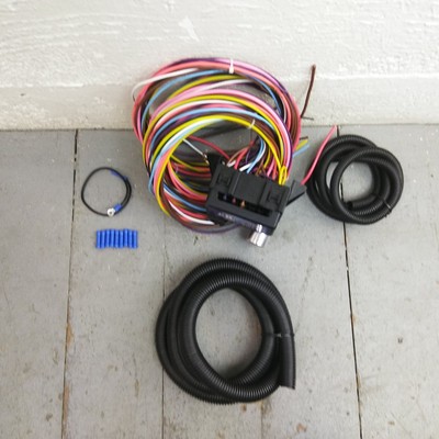 1966 - 1973 JPster 8 Circuit Wire Harness fits painless compact fuse new KIC