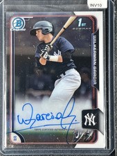 Garcia, Wilkerman - 2015 Bowman Chrome - Autograph - INV10