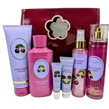 Bath  Body Works Sweetheart Cherry 6 Piece Gift Set With Bag 2026