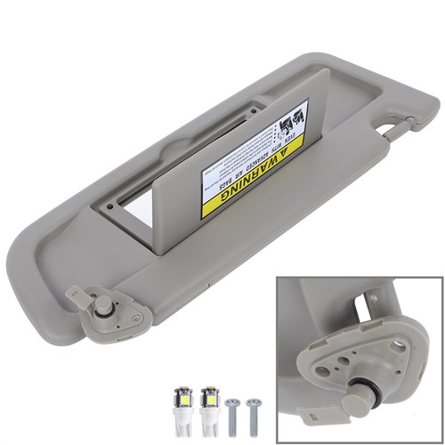 For Honda Civic 09-11 1.8L 2.0L RH Side Sun Visor Warm Gray + Mirror Light - Picture 23 of 24