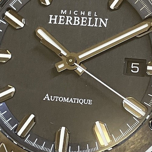 Michel Herbelin 1668/G14CB Automatic 10 ATM Water Resistant 500 Pieces Limited E - Picture 4 of 9