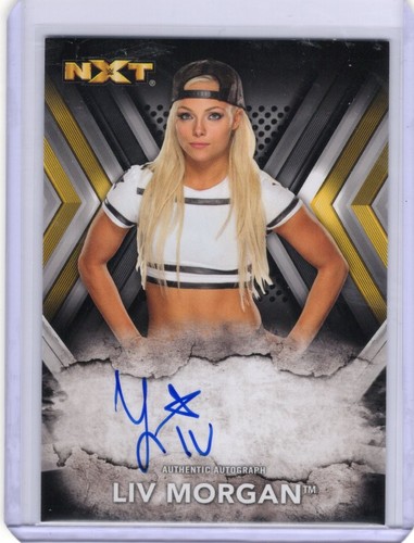 Liv Morgan #RA-LM 2017 Topps WWE NXT Autographs card