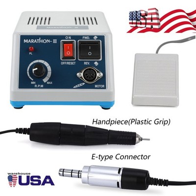 Dental Lab Marathon Electric Micromotor Polishing Unit / 35K rpm Motor Handpiece