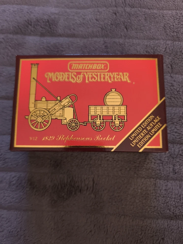 matchbox models of yesteryear Y-12 1829 Stephensons Rocket s.Fotos - Bild 4 von 4