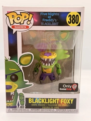 Funko Pop!: Five Nights at Freddy's - Blacklight Foxy - GameStop Exclusive #380