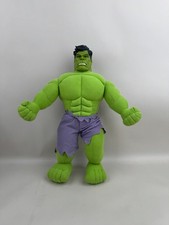 Marvel Universe Live Incredible Hulk 18' Large Stuffed Plush Plastic Head