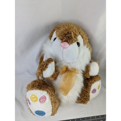 Dan Dee Brown Rabbit Easter Eggs Plush 14 Inch Stuffed Animal Toy