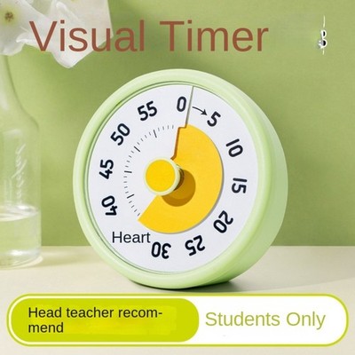 Leiser Küchentimer Erinnerung Zeitmanager Countdown Timer visueller Timer Innen