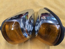 Oem Hella Vw Volkswagen Bug Beetle Turn Signal Pair With New Lenses 64-66 Oem Hella Vw Volkswagen Bug Beetle Turn Signal Pair With New Lenses 64-66