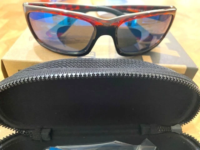 COSTA JOSE BLUE MIRROR LENS/TORTOISE FRAMED SUNGLASSES 06S9023- NIB - Image 2 of 4