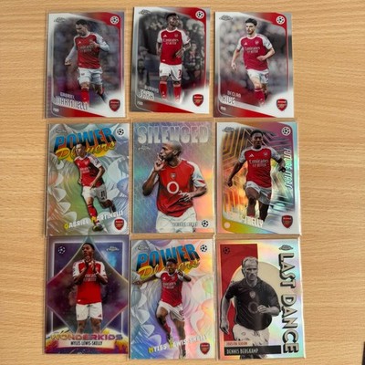 Pick Your Arsenal Card Base/Refractor/Insert - 2025/26 Topps UCC Chrome 41 cards