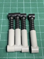 Lego 731C05 Technic Shock Absorber 6.5L Light Gray Black Normal Spring