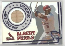 2005 Topps Pack Wars Relics Albert Pujols #PWR-AP 0rr2