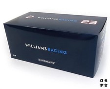 Diecast 1/18 Williams FW45 Logan Sargeant Singapore GP 2023 Minichamps