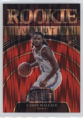 2023 Panini Select Rookie Revolution Red Flash Prizm /99 Cason Wallace RC 19cx