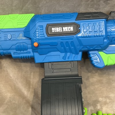 Working! Adventure Force Rebel Mech Foam Dart Blaster Toy Gun