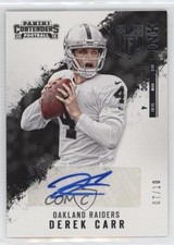 2015 Panini Contenders NFL Ink 7/10 Derek Carr #NFL-DC Auto 1q7