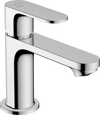 Hansgrohe Rebris S Waschtischarmatur, Chrom, EcoSmart+, CoolStart, Auslauf 84 mm
