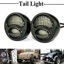 Black Led Custom Hot Rat Street Rod Tail Lights Wturn Signals For Ford Model A. Black Led Custom Hot Rat Street Rod Tail Lights Wturn Signals For Ford Model A.