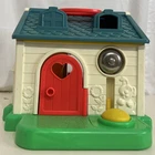Vintage 1984 Fisher Price Discovery Cottage House Chimney Slide *Missing Pieces