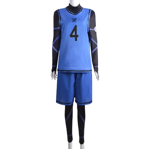 Blue Lock Isagi Yoichi Cosplay Costume Chigiri Hyoma Jersey Summer Suits 2025 - Picture 10 of 16