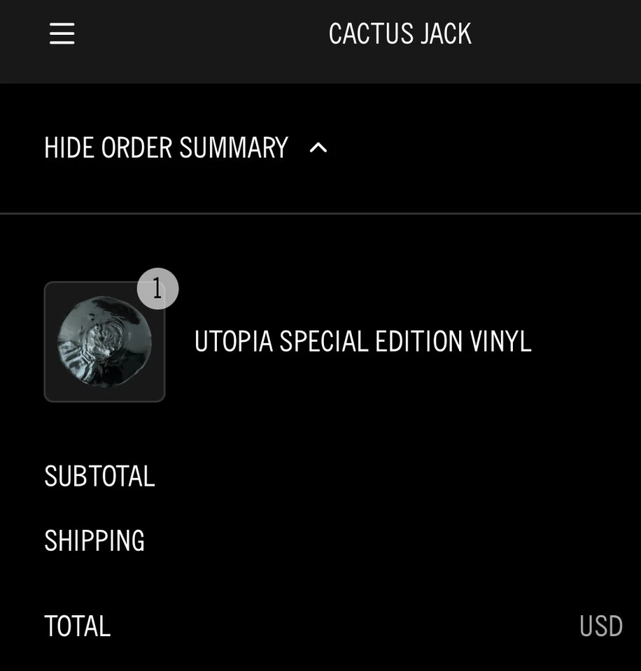 Travis Scott - Utopia 2xLP Special Edition Box Set With Melted Vinyl-NEW-IN HAND - Image 2 of 4