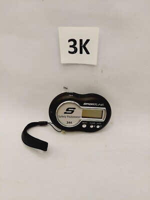 SportLine 344 Electronic Pedometer - Walking Hiking Jogging Running