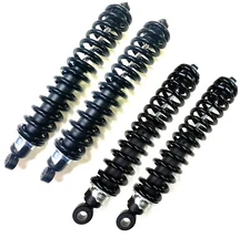 Full Set 4 Coil-Over Shocks Fit 2002-2009 Arctic Cat 500FIS 500TRV 500TBX Only