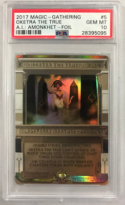 MTG MAGIC THE GATHERING OKETRA TRUE AMONKHET INVOCATIONS FOIL PSA