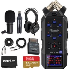 Zoom H6essential Handy Recorder Bundle  Accessories