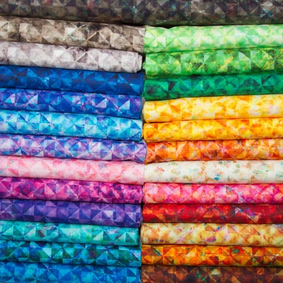 Reflections von QTfabrics Sensationelle Farben zum Kombinieren Patchwork Stoffe