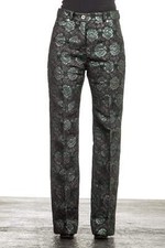 Paco Rabanne Women's Pants With Floral Pattern Multicolored