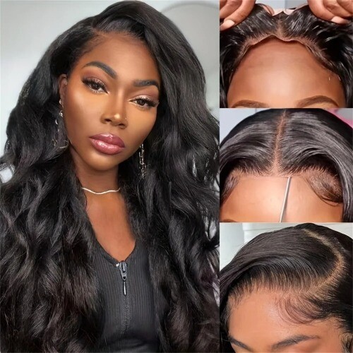 200 Density Hd Lace Wig 13x6 Human Hair Body Wave Lace Frontal Wigs Women 13x4 - Bild 10 von 18